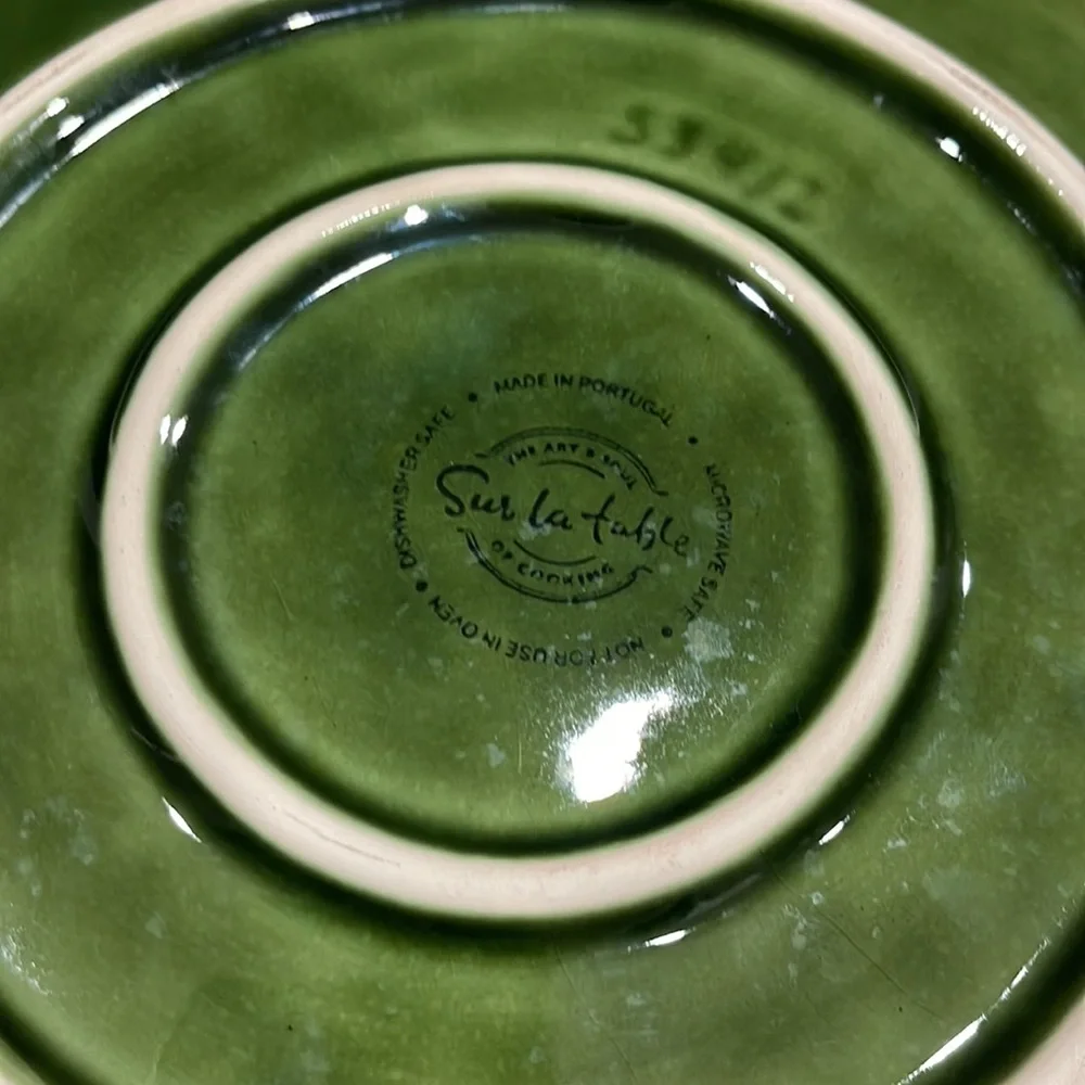 Vintage Sur La Table Strawberry Bowl/Strainer with Plate. NWOT